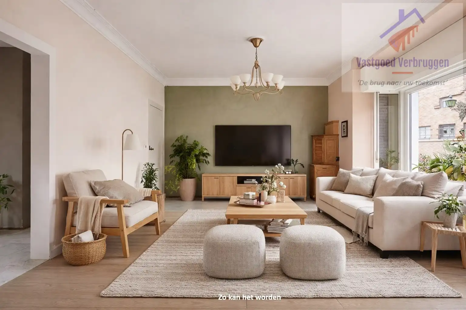 Te renoveren halfopen bebouwing met garage foto 5