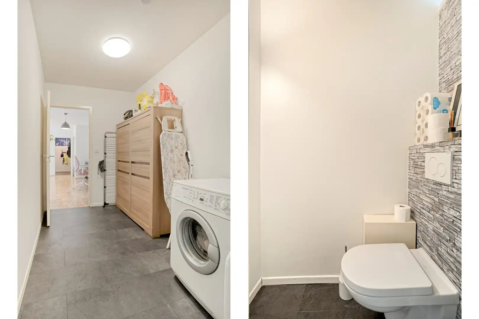 Gunstig gelegen gerenoveerd appartement met 2 ruime slaapkamers en groot terras vlakbij Leuven - EPC 186 kWh/m² - bewoonbare oppervlakte 104 m²     foto 13