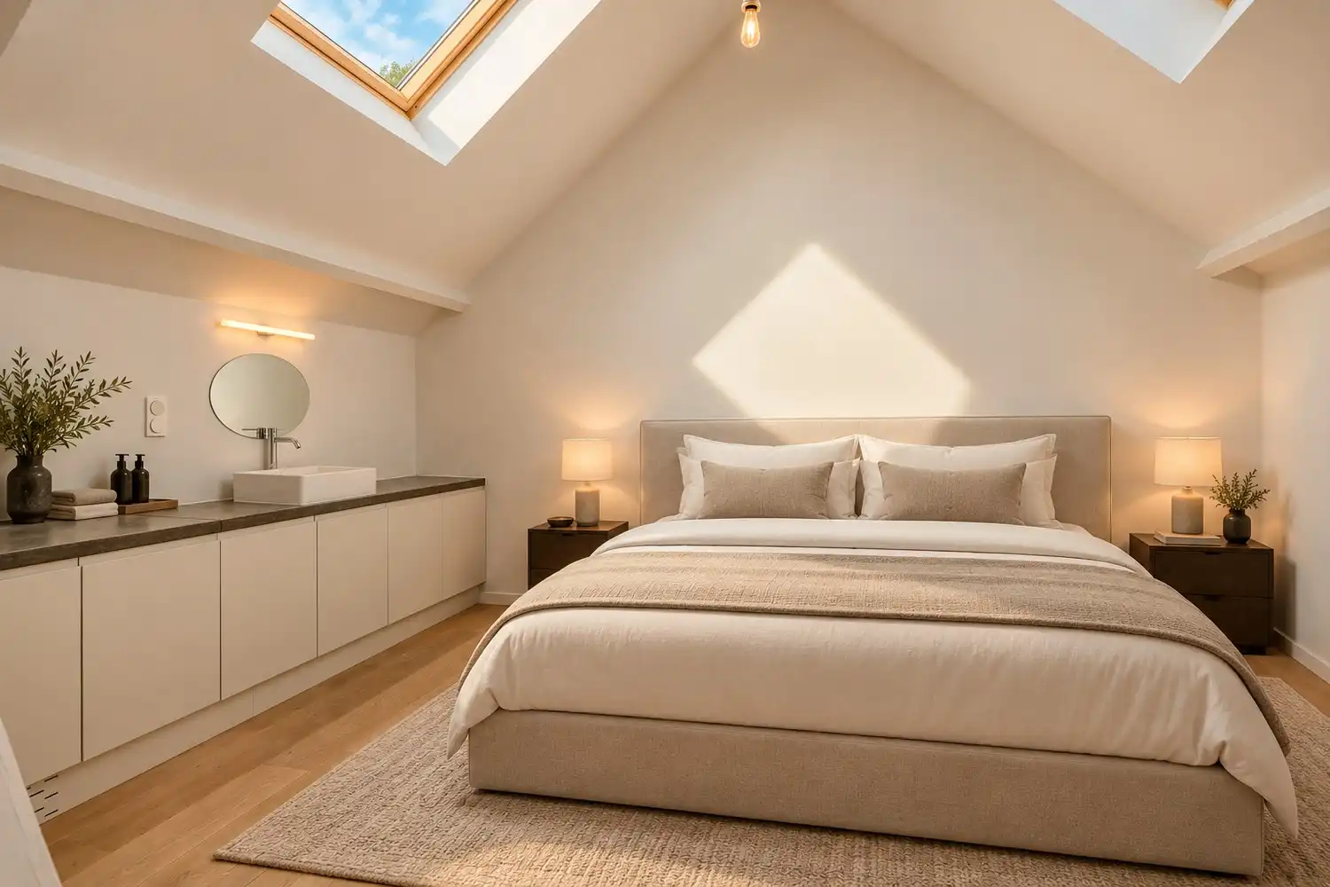 Exceptioneel en luxueus gerenoveerd 19e eeuws duplex dakappartement midden in de binnenstad. foto 12