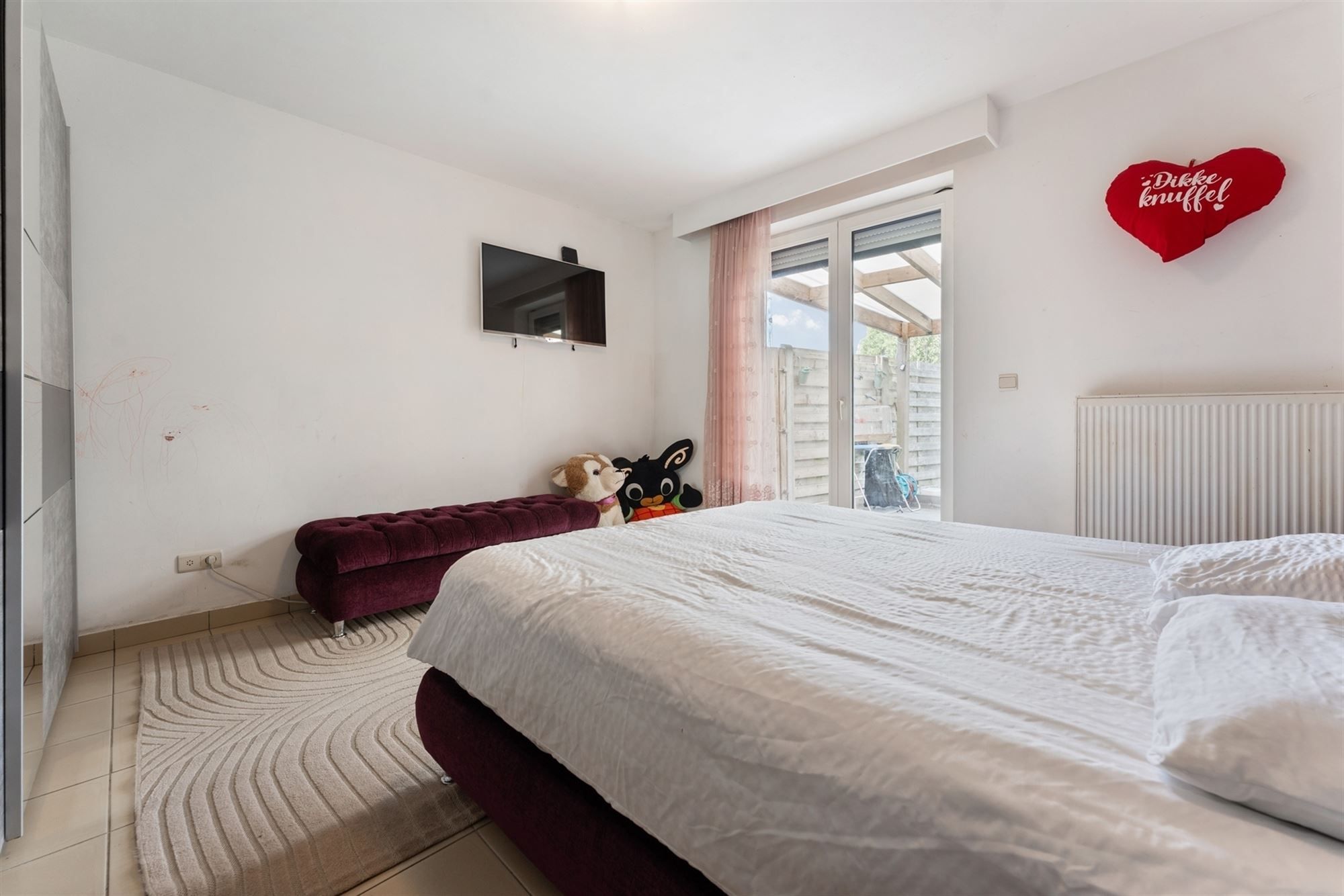 RUSTIG GELEGEN GELIJKVLOERS APPARTEMENT MET 3 SLAAPKAMERS MET OVERDEKT TERRAS EN TUIN TE LEOPOLDSBURG foto 15