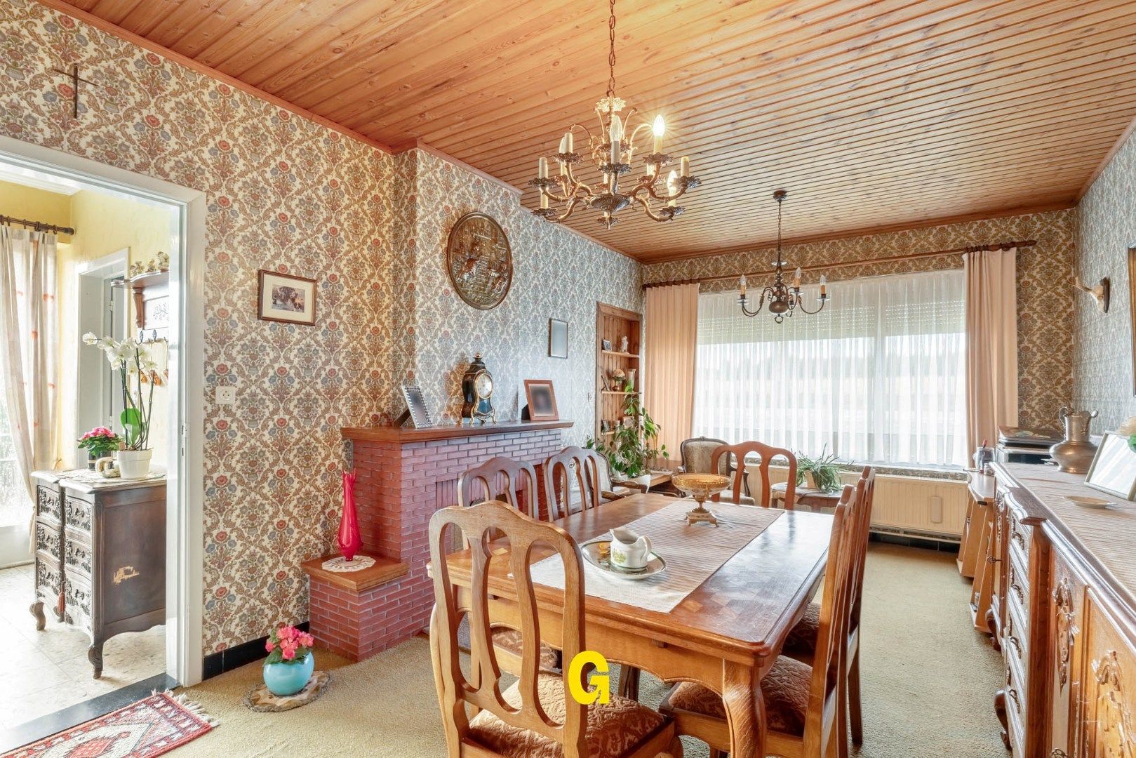 Te renoveren halfopen woning met tuin en ruime weide op 38a62ca, met prachtig verzicht op de achterliggende groene omgeving foto 8