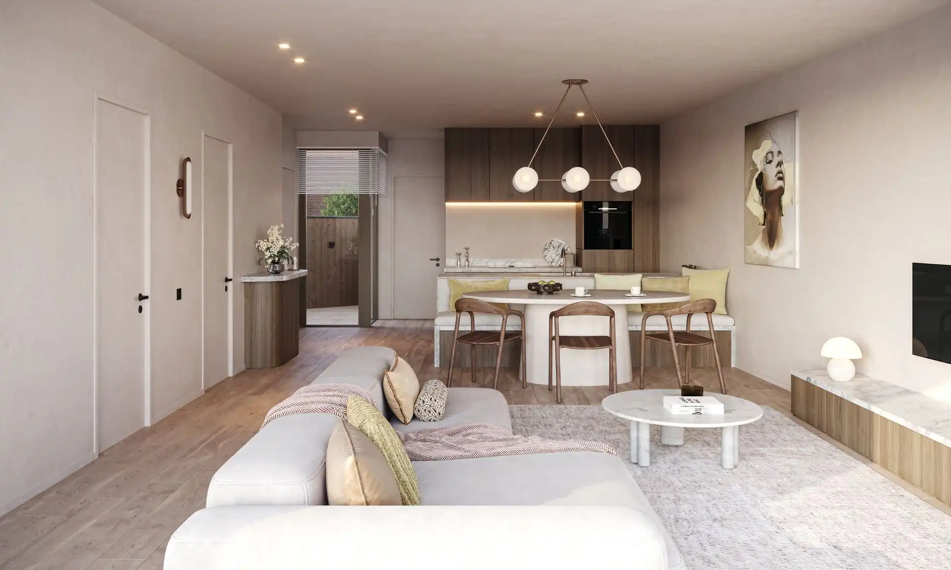 2 Slaapkamer appartement met
2 ruime terrassen foto {{pictureIndex}}