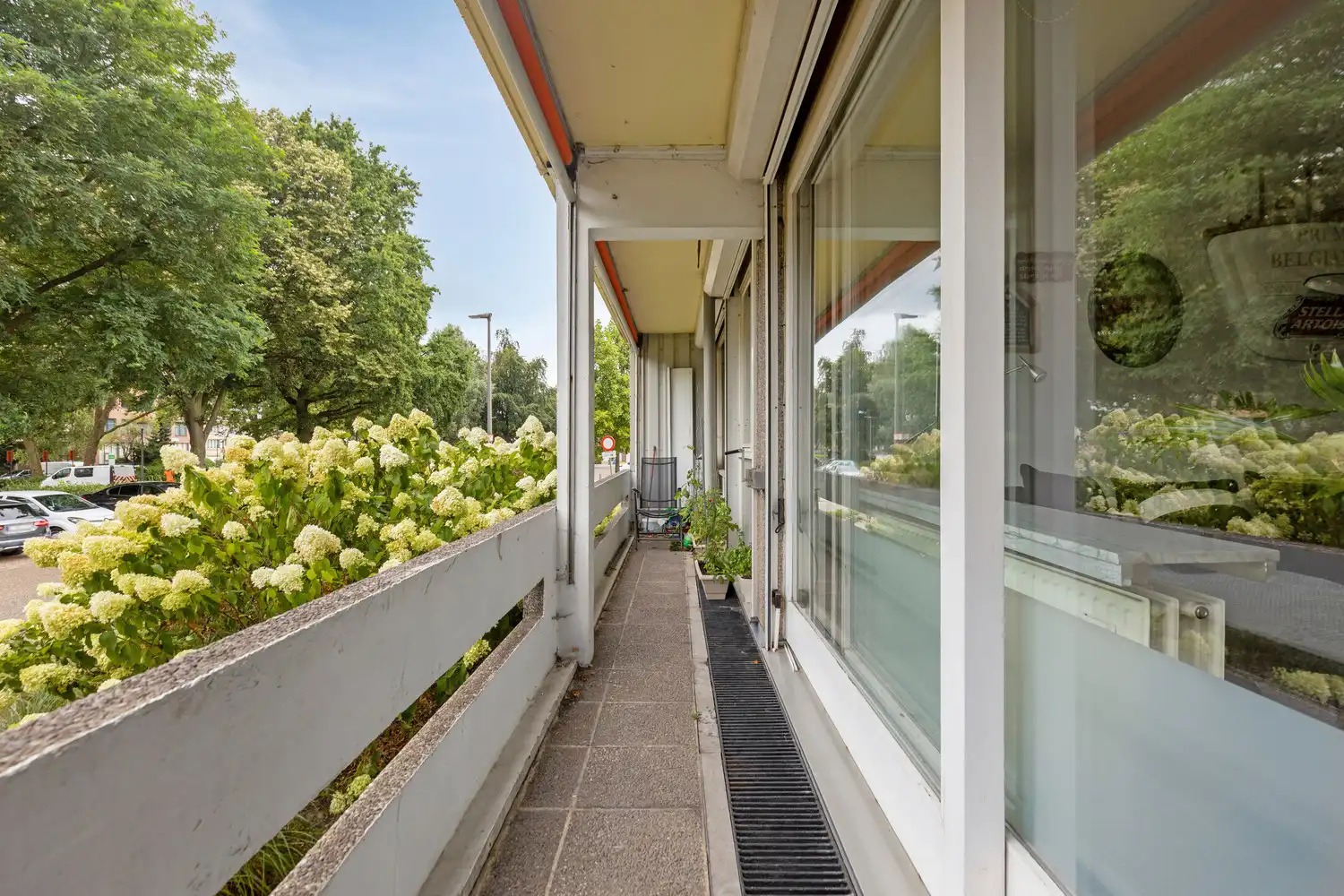 Gelijkvloers appartement met 1 slk, terras en parking! foto 20