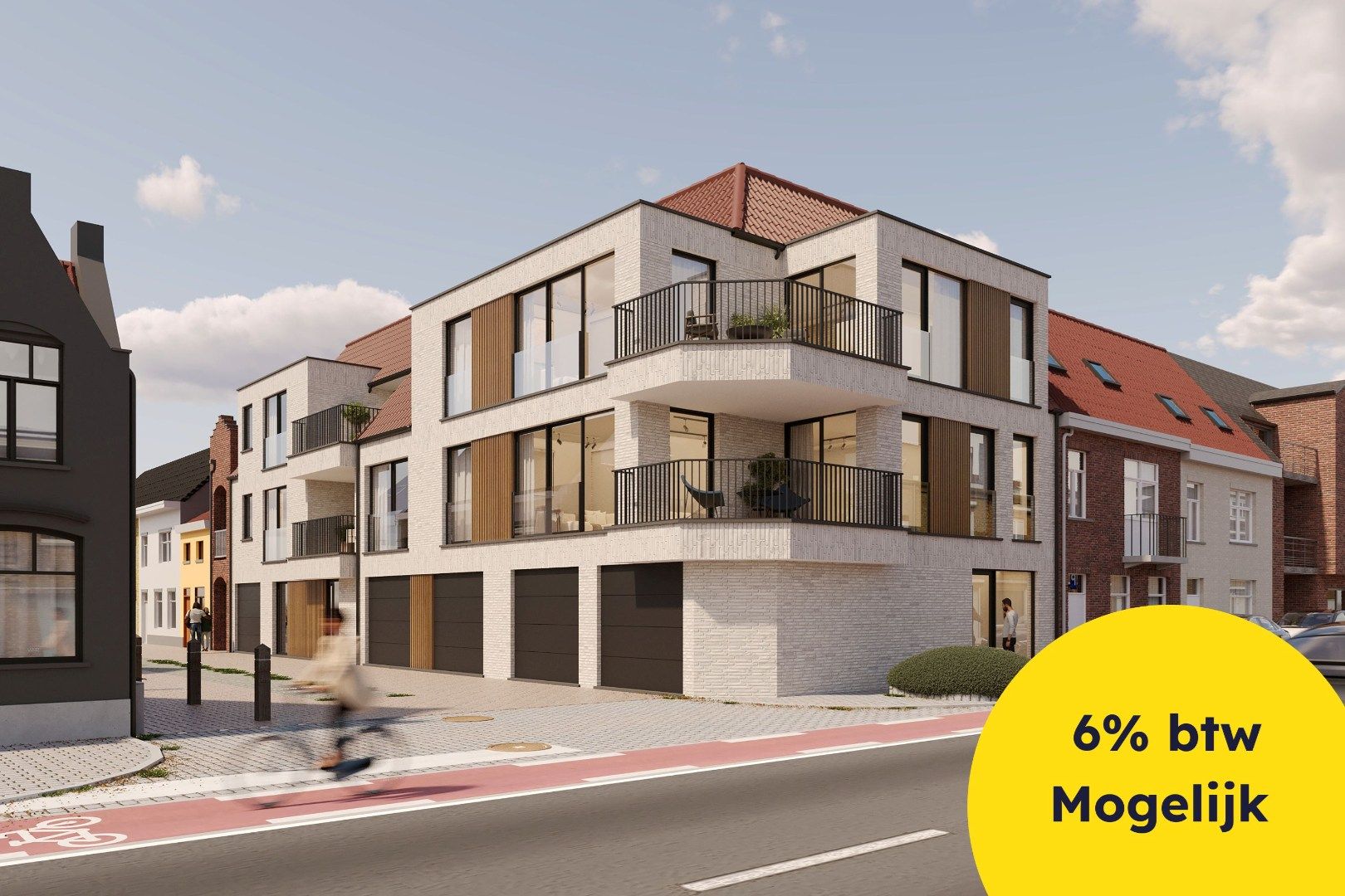 Ruim nieuwbouwappartement met 2 slaapkamers op centrale ligging in Middelkerke foto {{pictureIndex}}