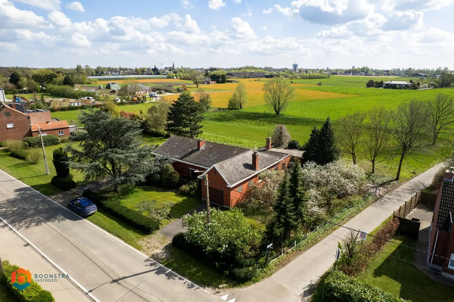 Hoofdfoto van de publicatie: Landelijke woning met 3 slpkrs en tuin op perceel van 1998 m² te Putte