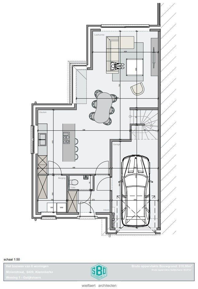 Te koop – Lot 1 | Ruime gezinswoning op 511 m² in Klemskerke – De Haan foto 2