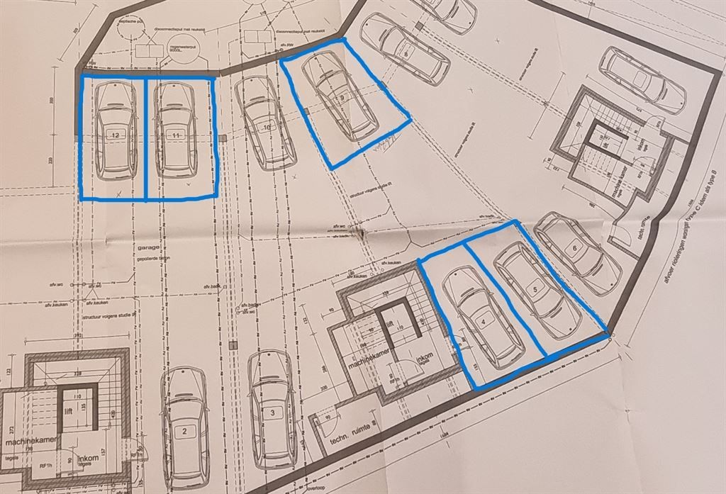 Ondergrondse staanplaatsen in centrum Winksele foto 9