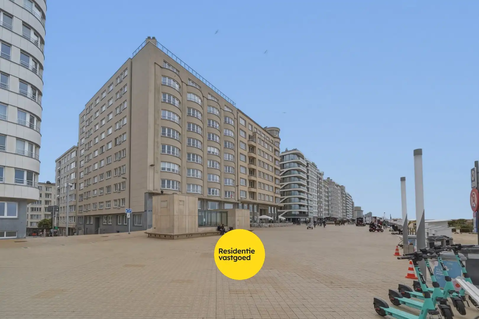 Appartement met zijdelings zeezicht op topligging aan de Albert I-promenade in Oostende foto 22