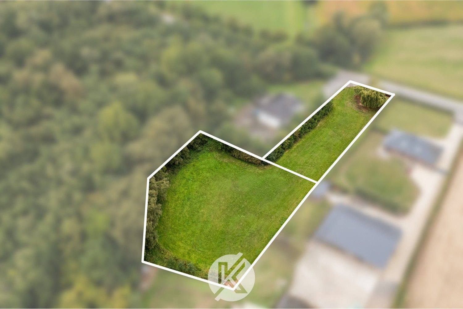 Bouwrijpe bouwgrond op landelijke locatie foto 5