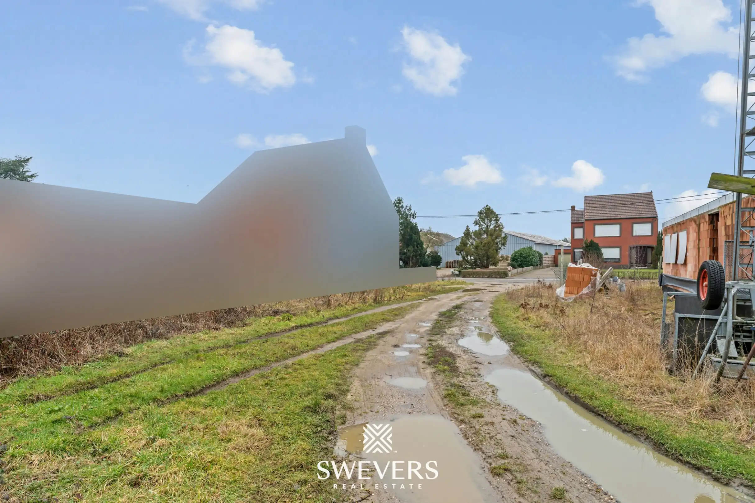 Ruime bouwgrond met landelijk zicht foto 3