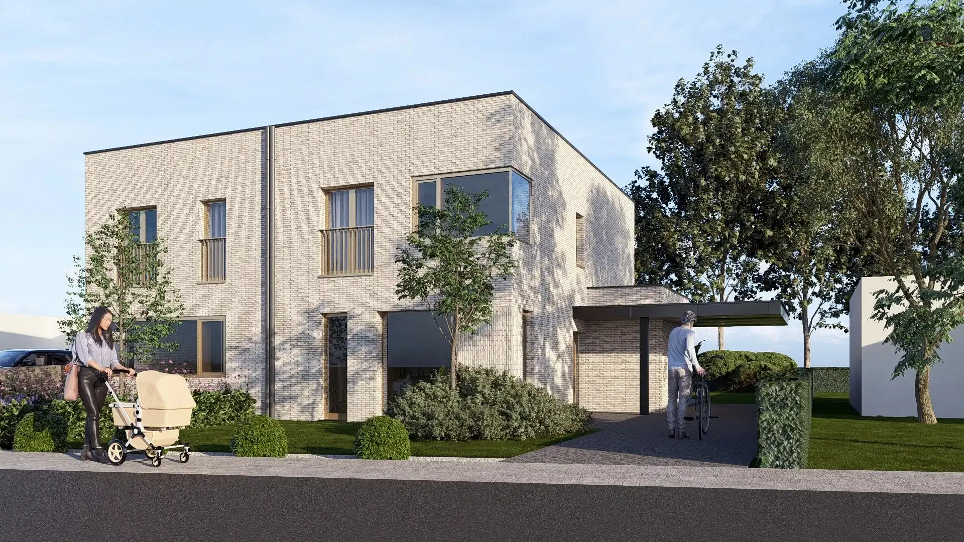 MODERNE AFGEWERKTE NIEUWBOUWWONING MET 3 SLPK'S IN HASSELT foto 8