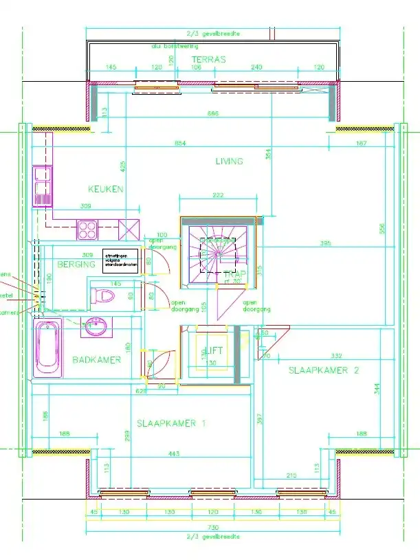 122m² Penthouse in het CENTRUM met LIFT foto 2