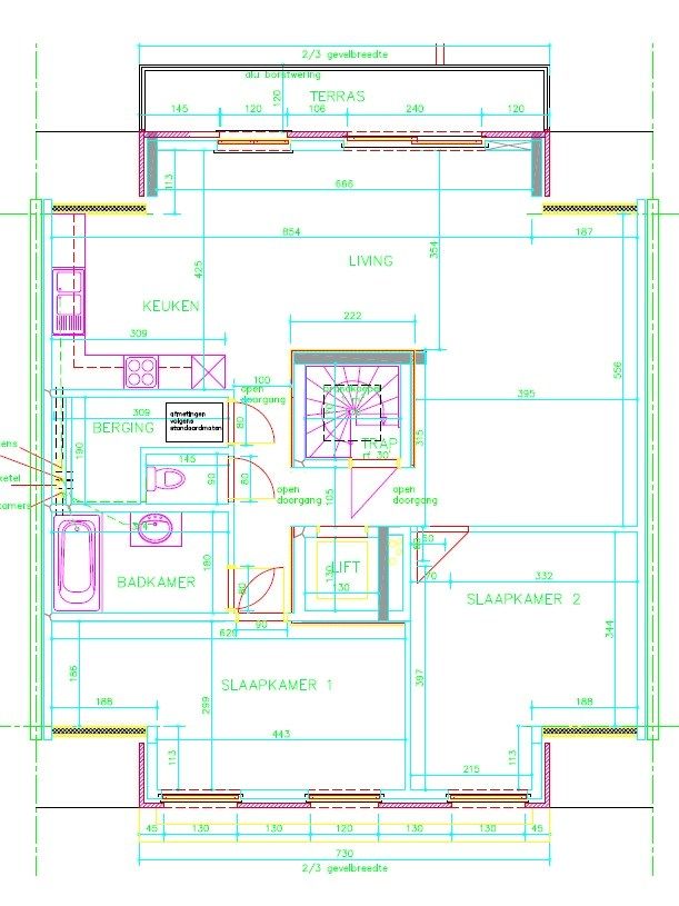 122m² Penthouse in het CENTRUM met LIFT foto 2
