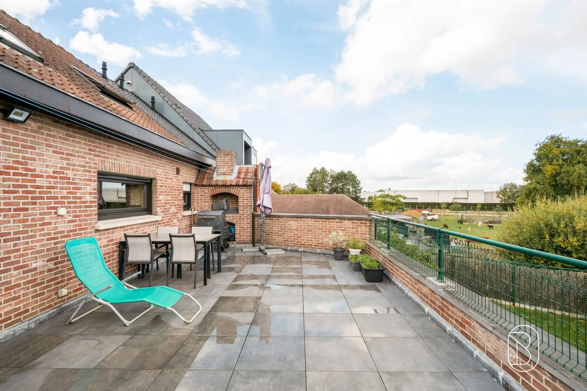 Ruime woning met atelier, bureau en maar liefst 3 garages foto 3