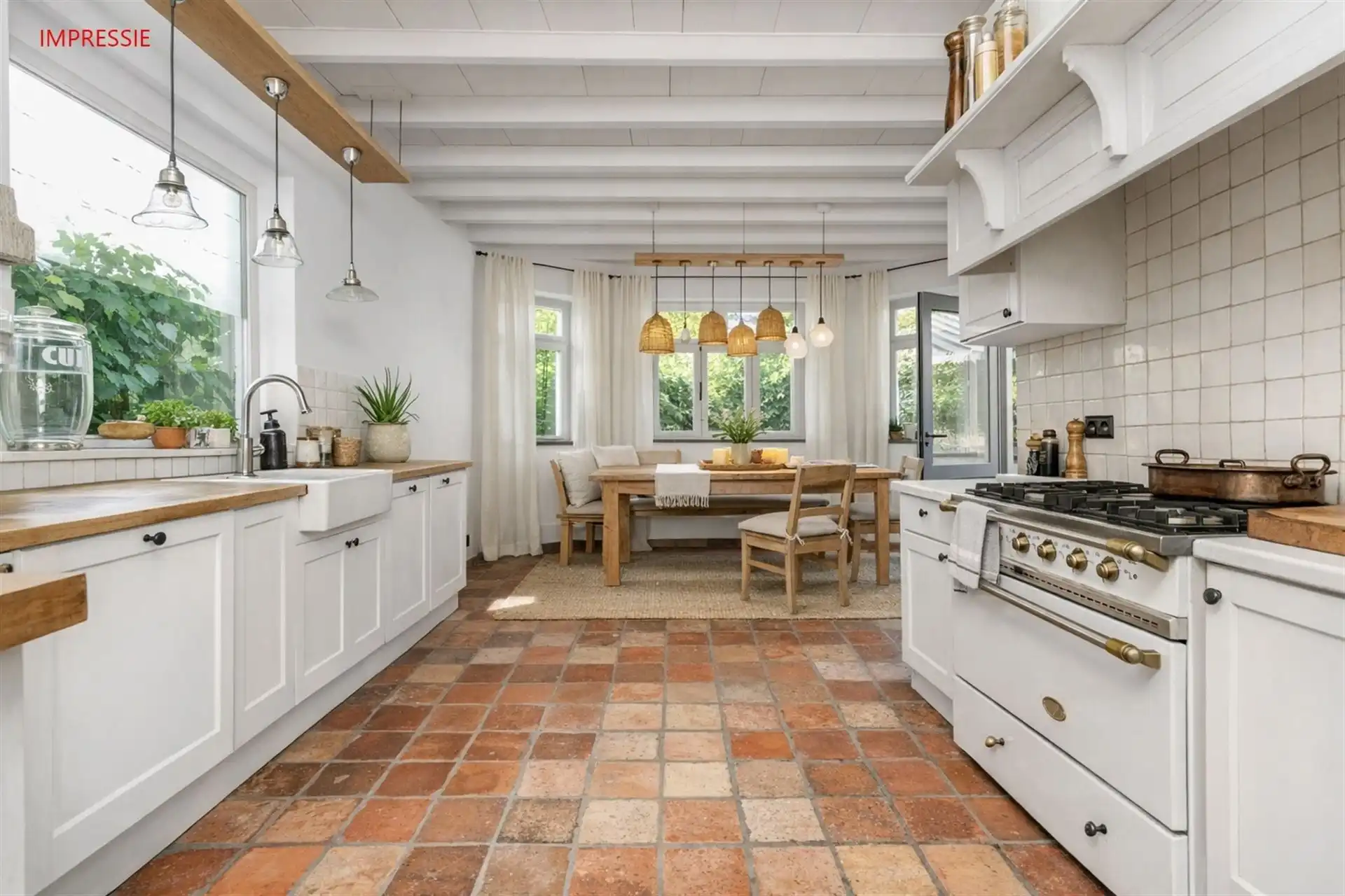 Authentieke hoeve met 4 slpks, poolhouse en zwembad foto 4
