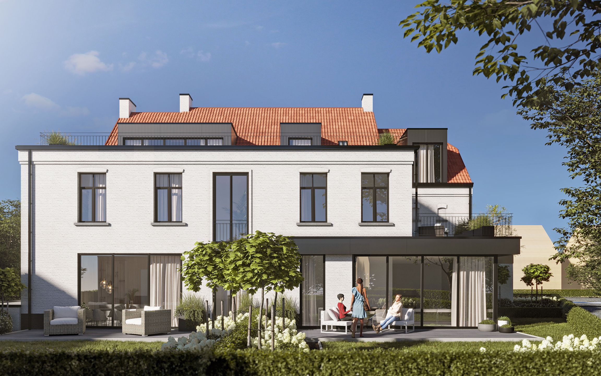 Ruim 2 slaapkamerappartement in Hoogstraten-centrum. foto {{pictureIndex}}