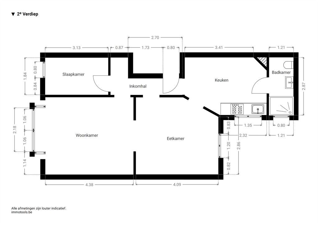 Charmant startersappartement foto 11