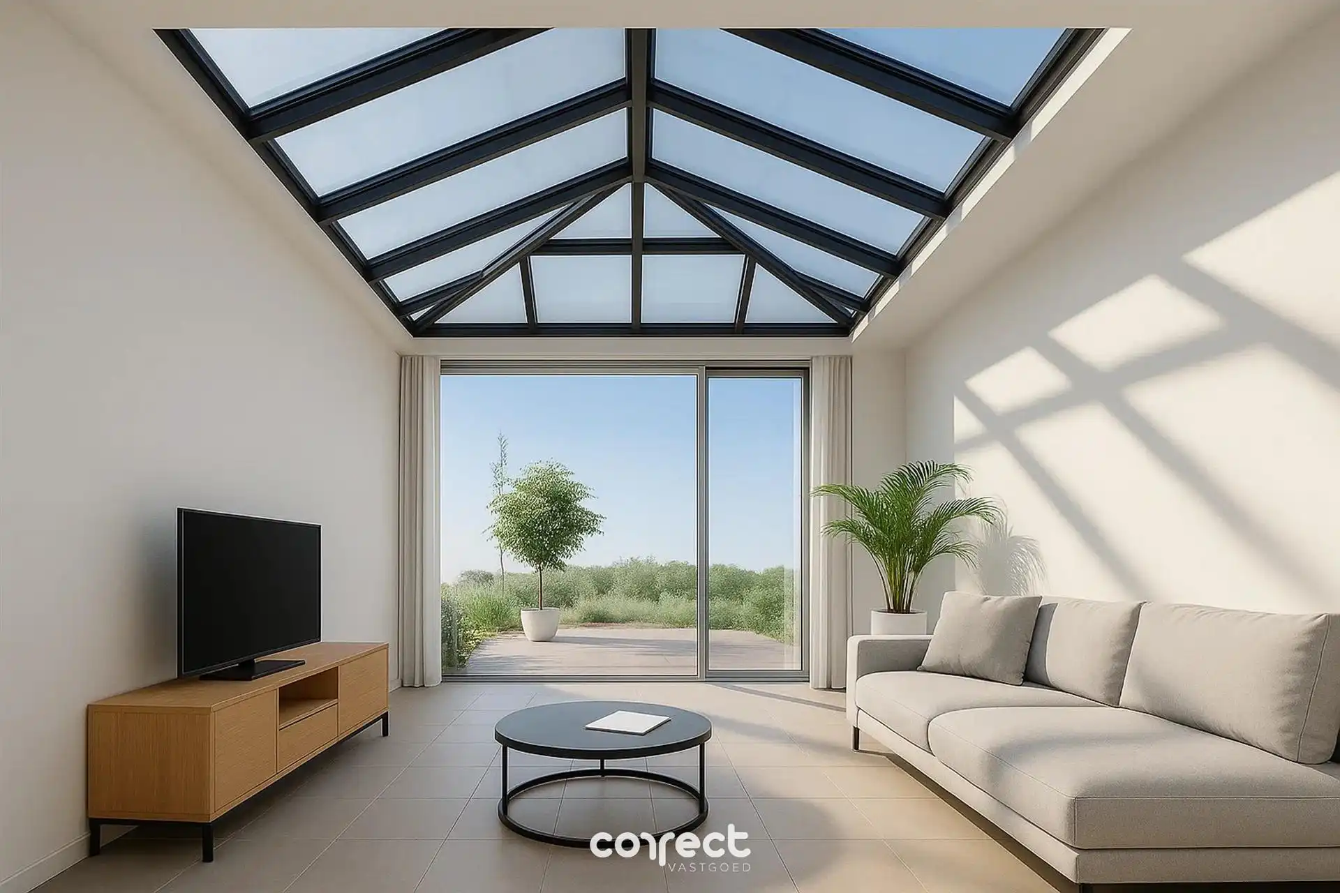 Ruime woning in heropbouw met nieuwe aanbouw. foto 2