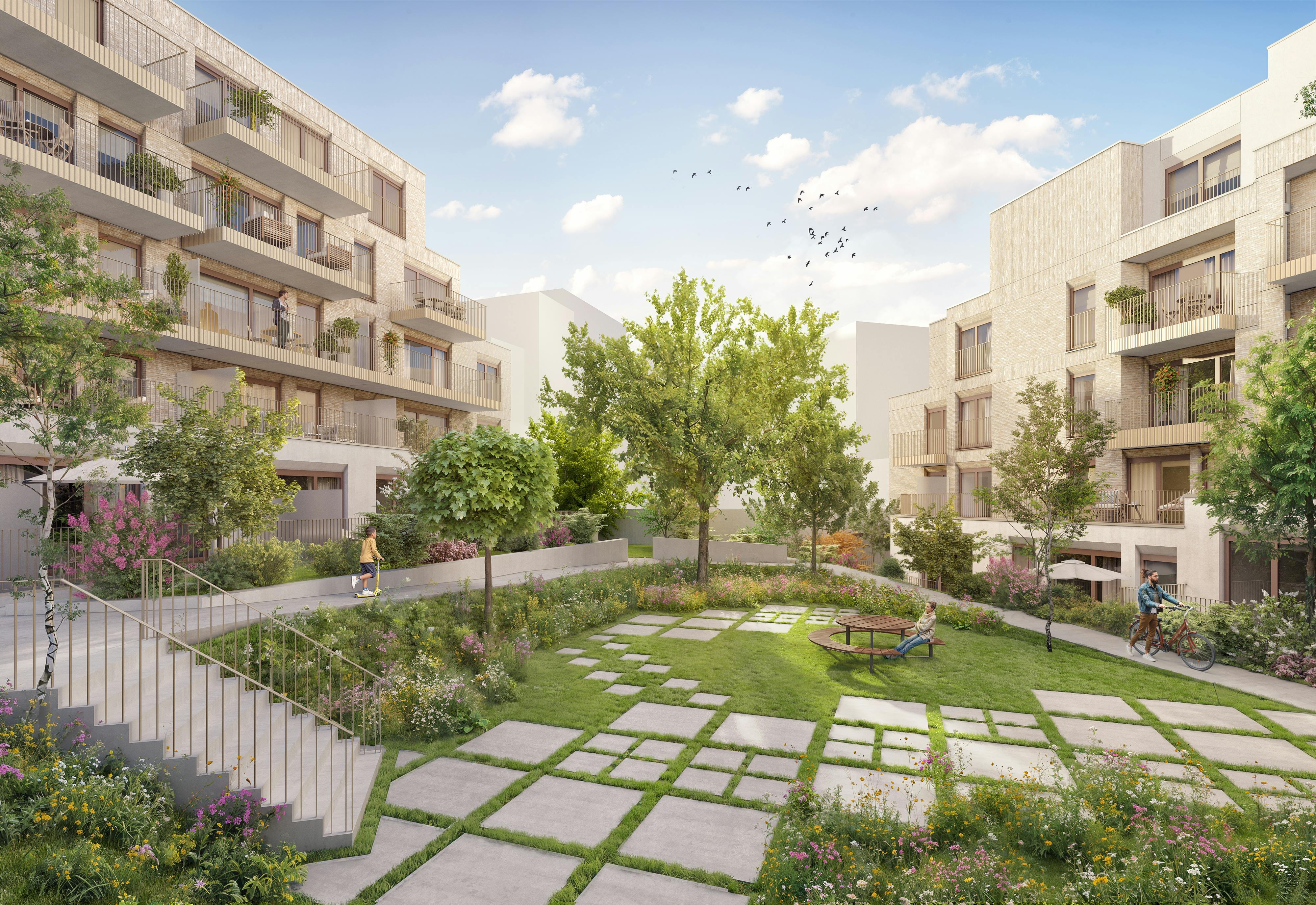 Elisabeth: Nieuwbouw kantoorruimte in Jette foto {{pictureIndex}}