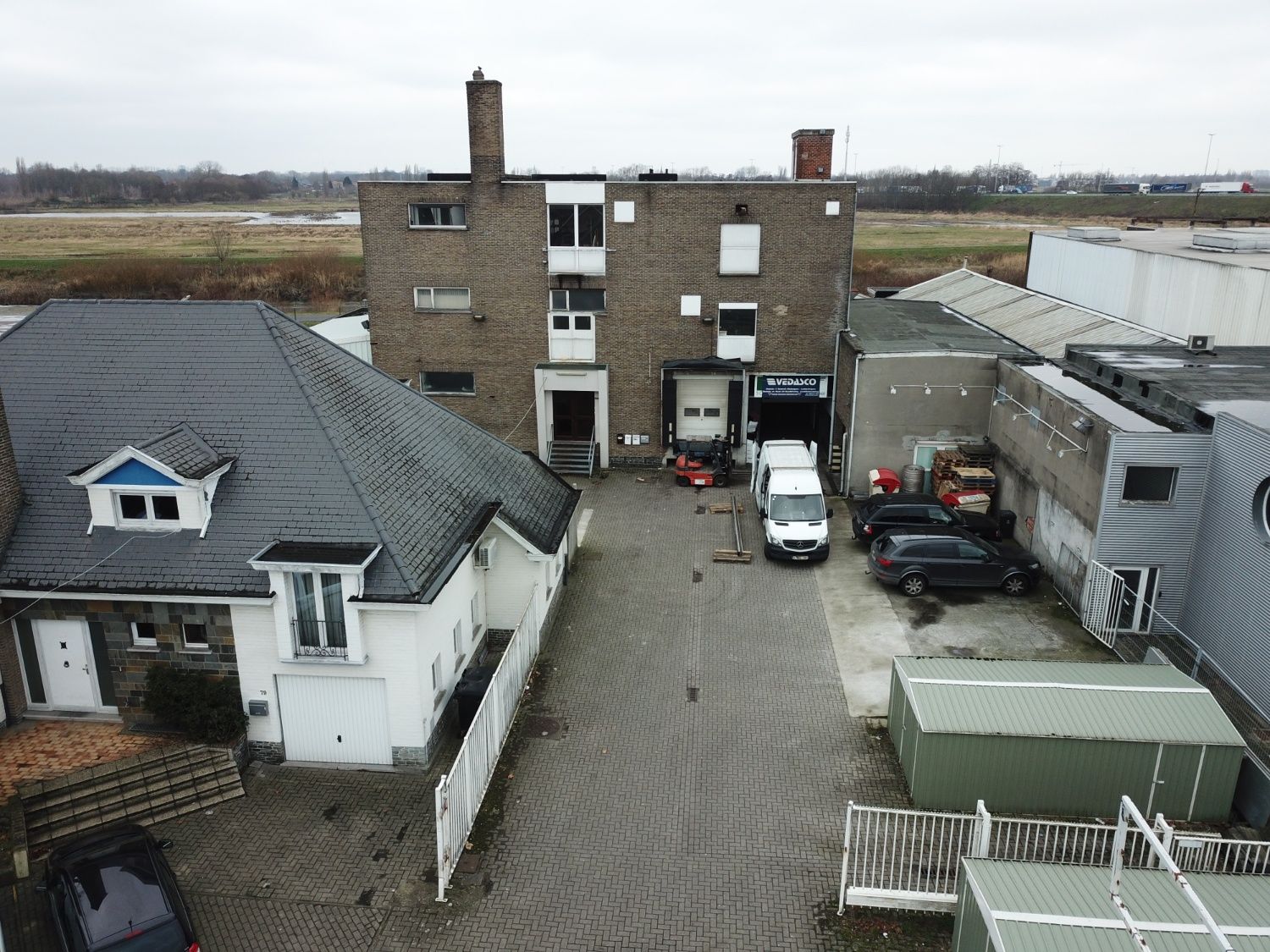 Heusden(Gent) nabij E17 ruim kantoor met parkeergelegenheid & openbaar vervoer foto 4