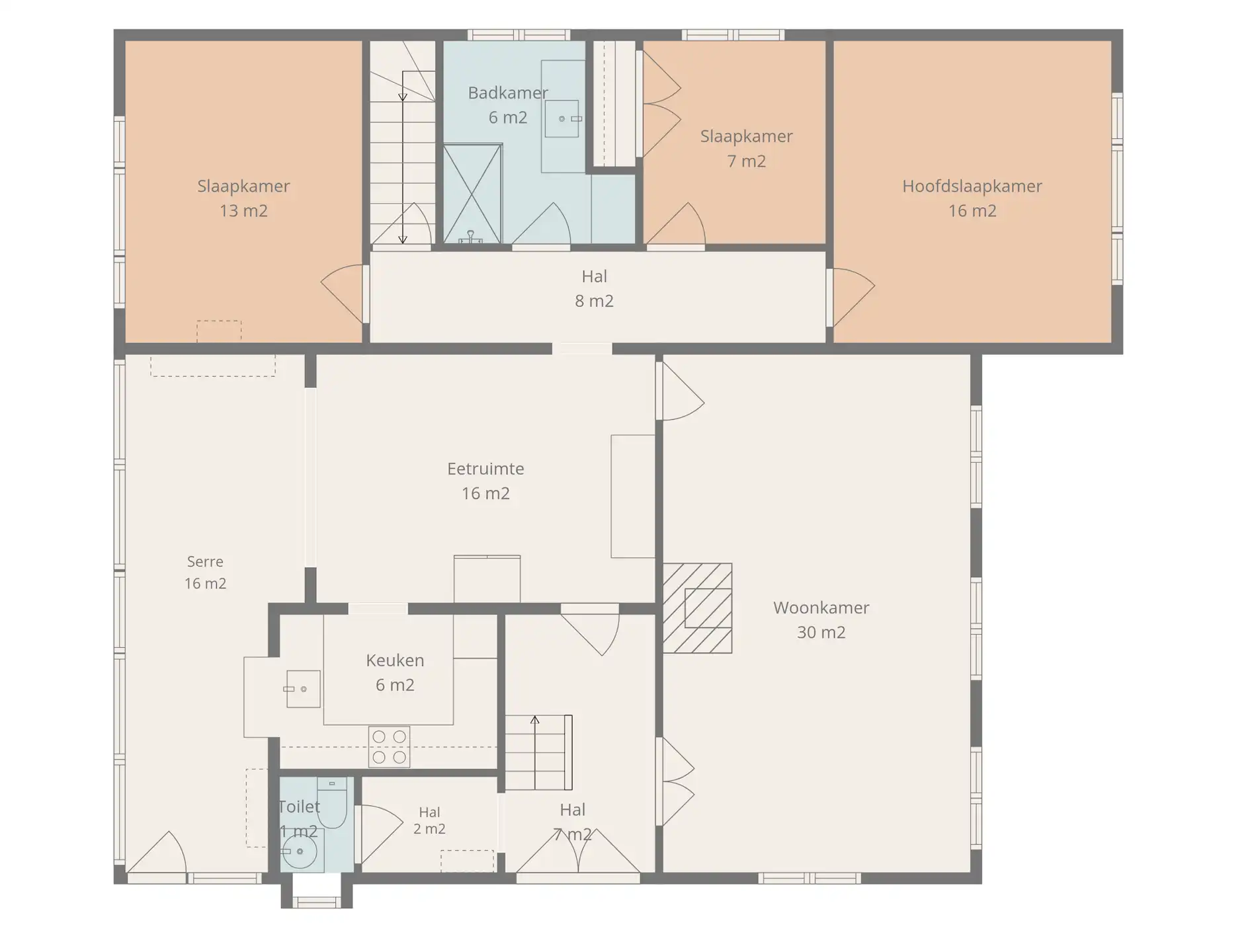 Instapklare woning met zwembad in Valmeer foto 29