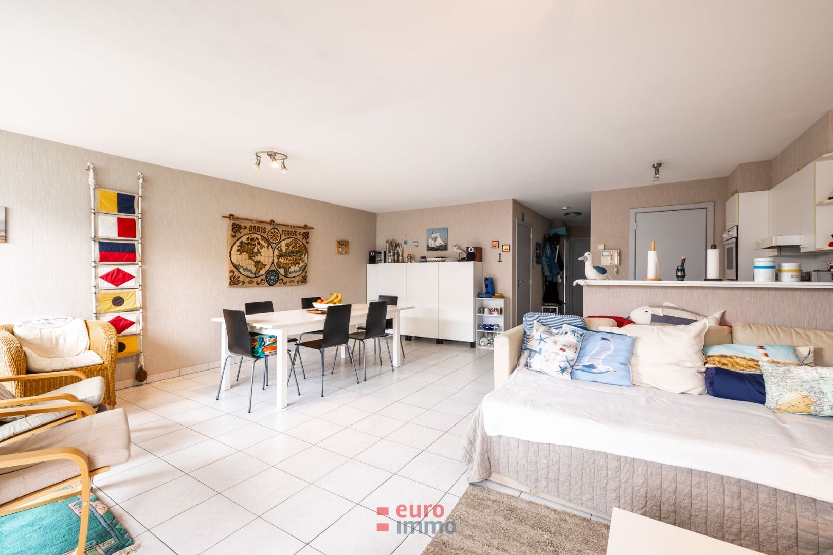 Super rustig gelegen appartement met zuidgericht terras in onze bruisende badstad! foto 4