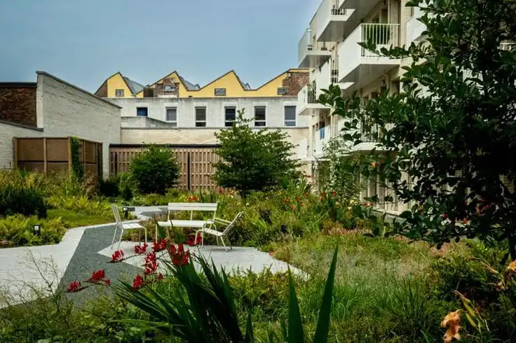 Prachtig nieuwbouwappartement met 2slk, zonnig terras én parking foto 15