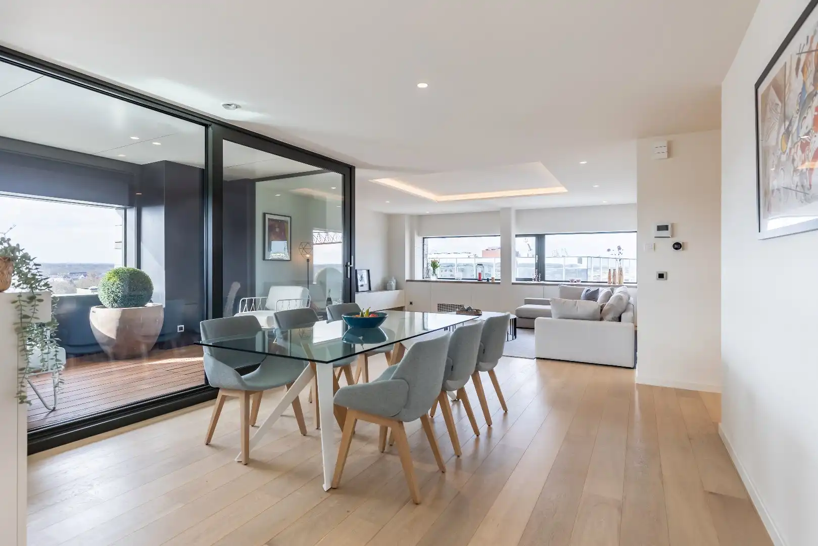 Appartement op de 10de verdieping van 137m² met twee slaapkamers foto 15