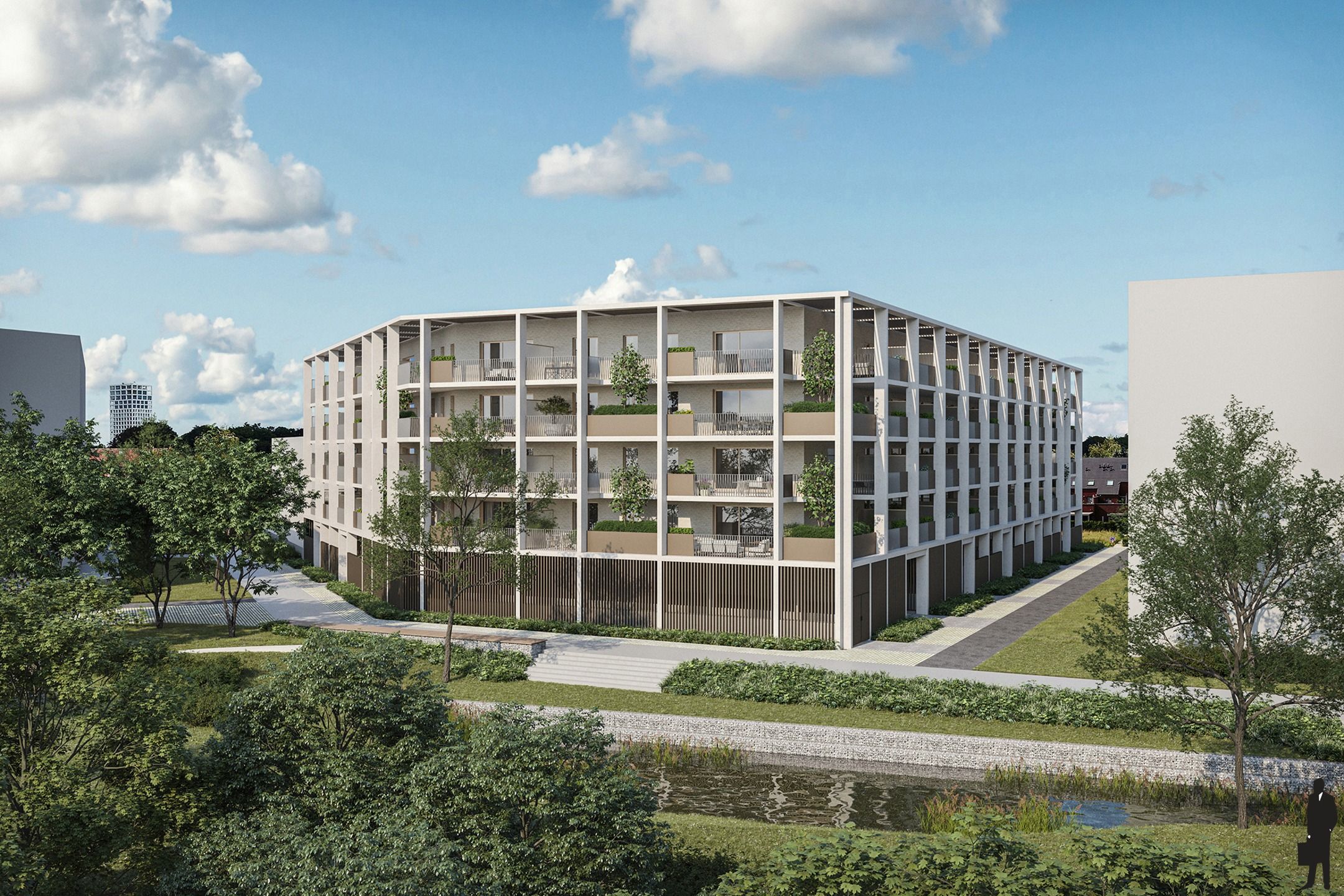 Nieuwbouw penthouse van 121m² met terras van 46m²  foto 11