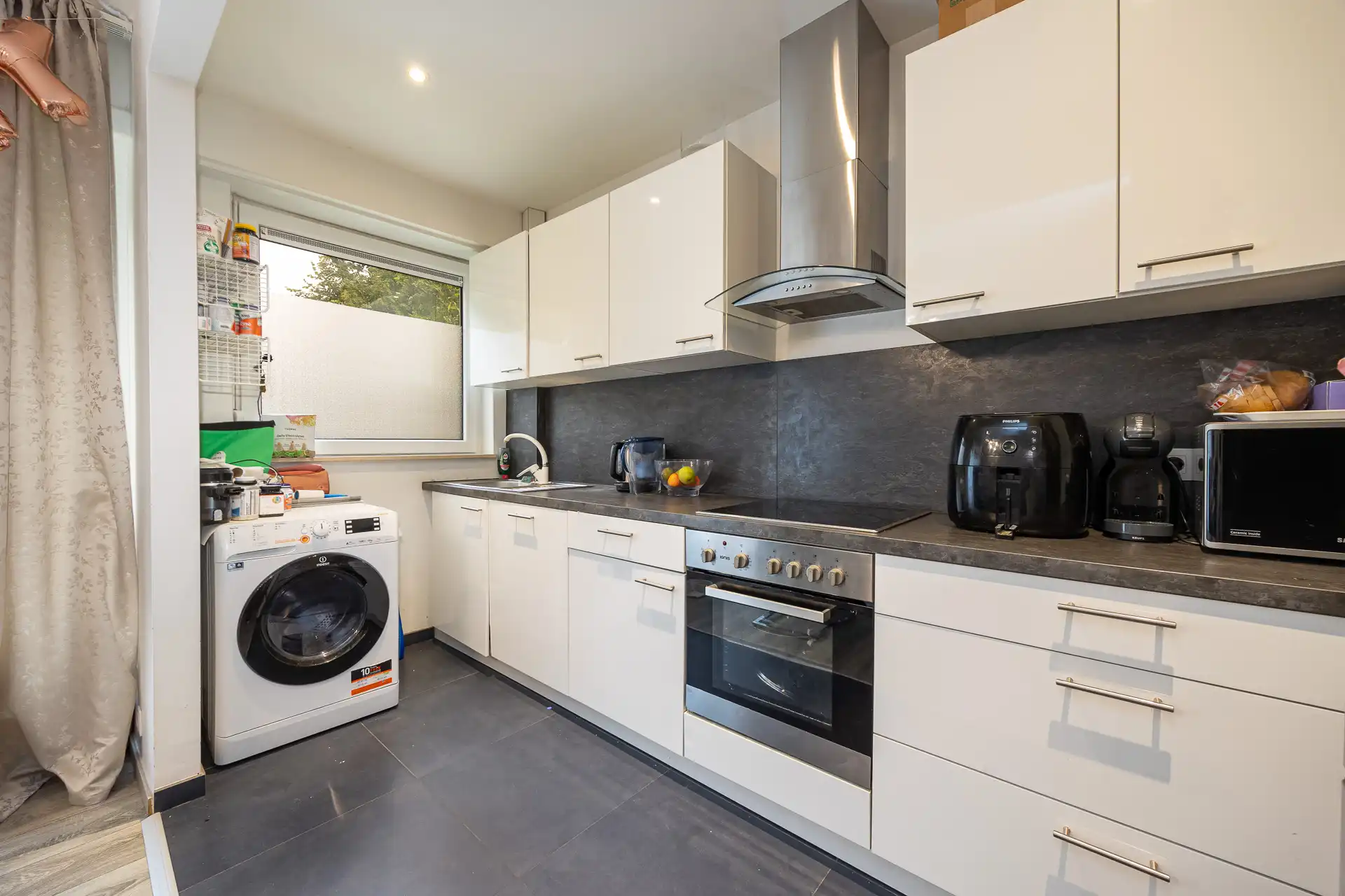 Gelijkvloers appartement met tuin te huur in Hoboken foto 6