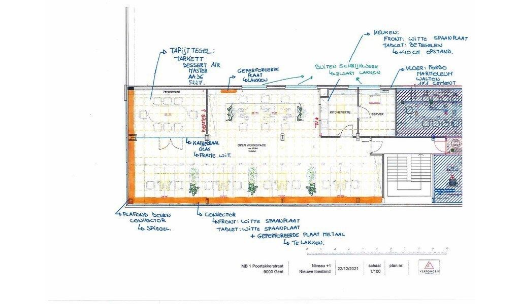 Kantoorruimte te huur in MB Office Park 1 aan The Loop in Gent foto 18