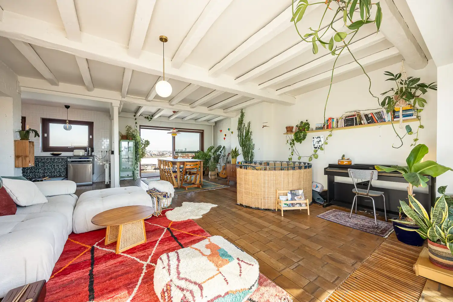 Riante duplex-penthouse met twee terrassen en zicht over heel Antwerpen foto 27
