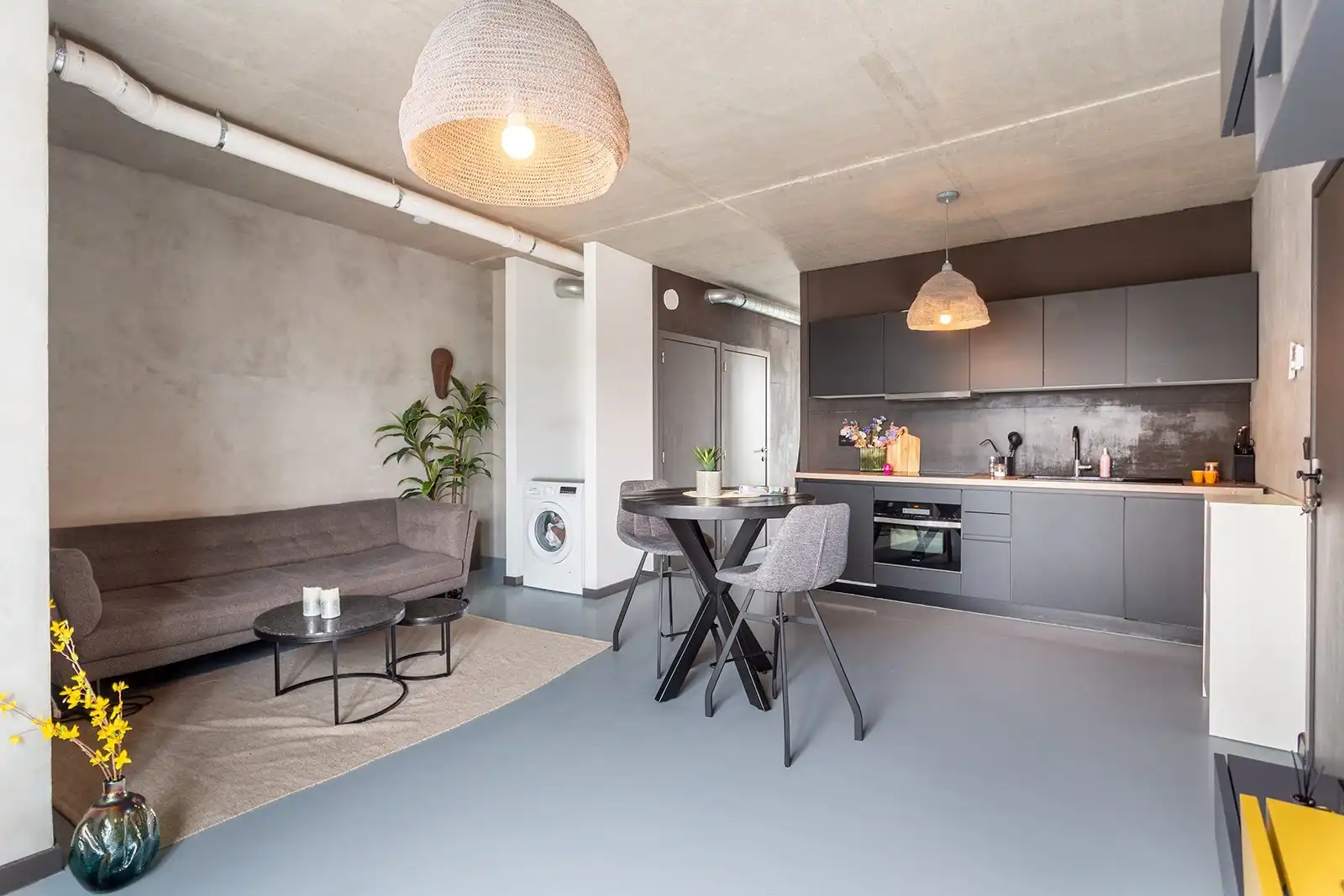 Energiezuinig appartement met industriële look nabij Markgravelei foto 5