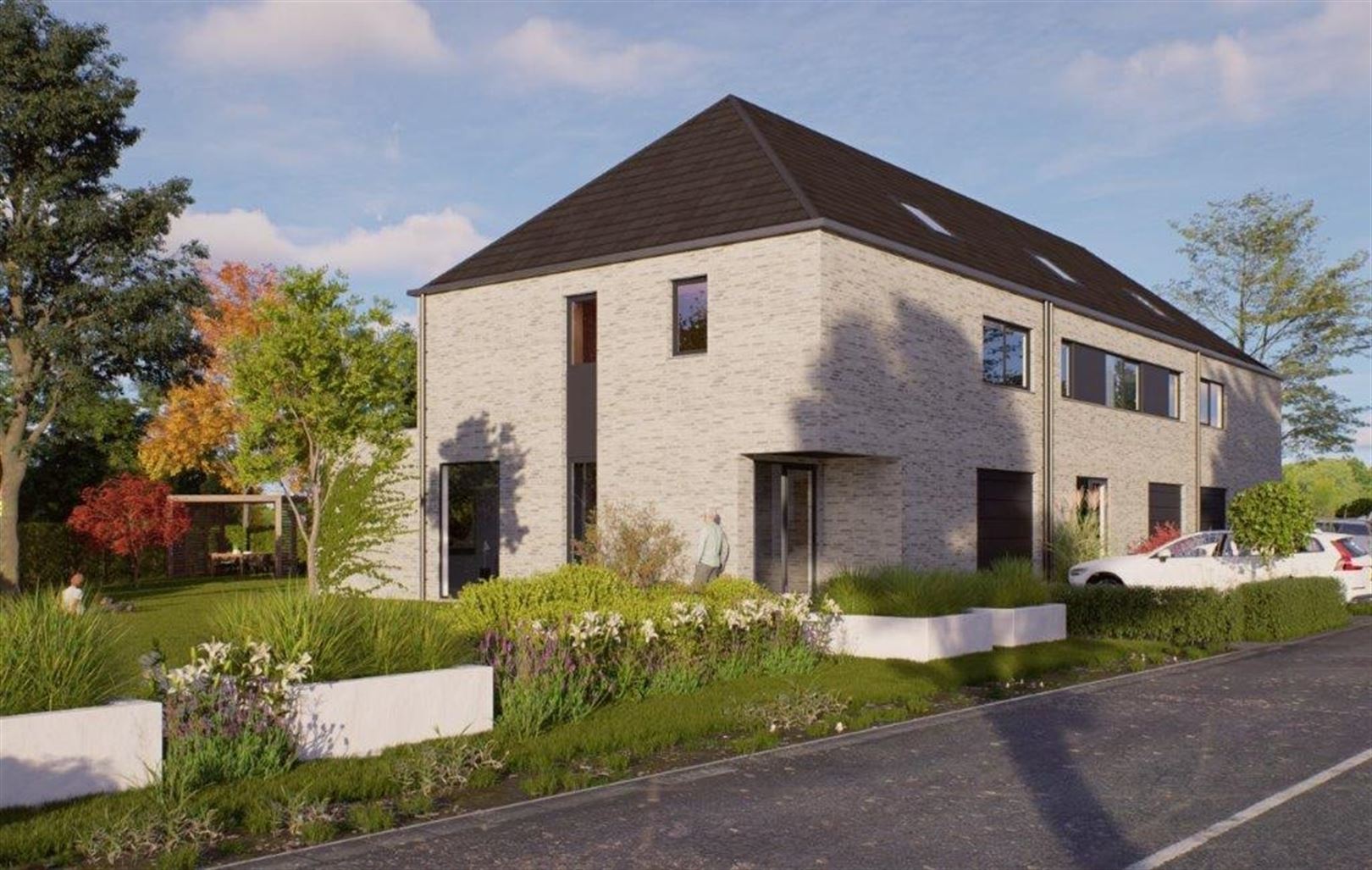Nieuwbouwwoningen in Dendermonde – Vlietbergstraat  foto 3