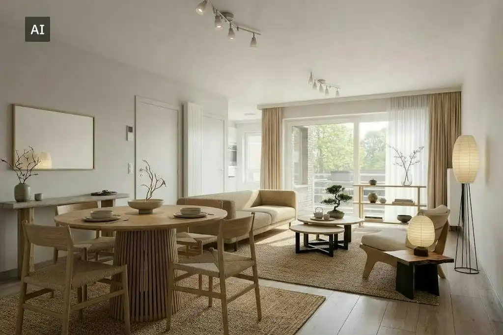 Instapklaar appartement met 2 slaapkamers in centrum Oostkamp foto {{pictureIndex}}