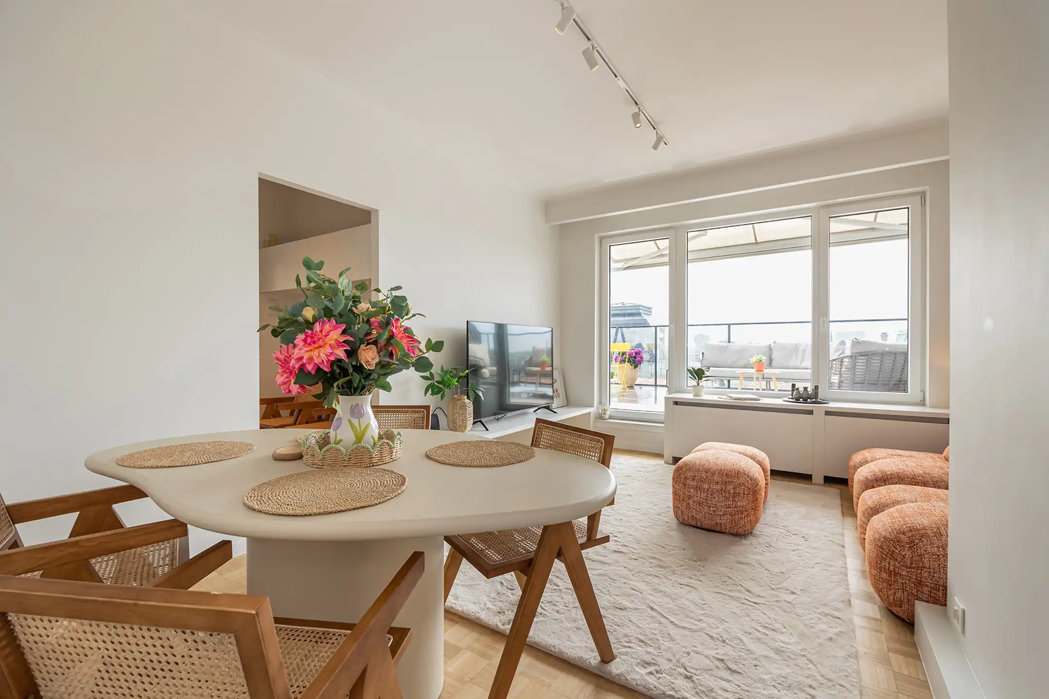ANTWERPEN - Penthouse met zicht op het Justitiepaleis foto 4