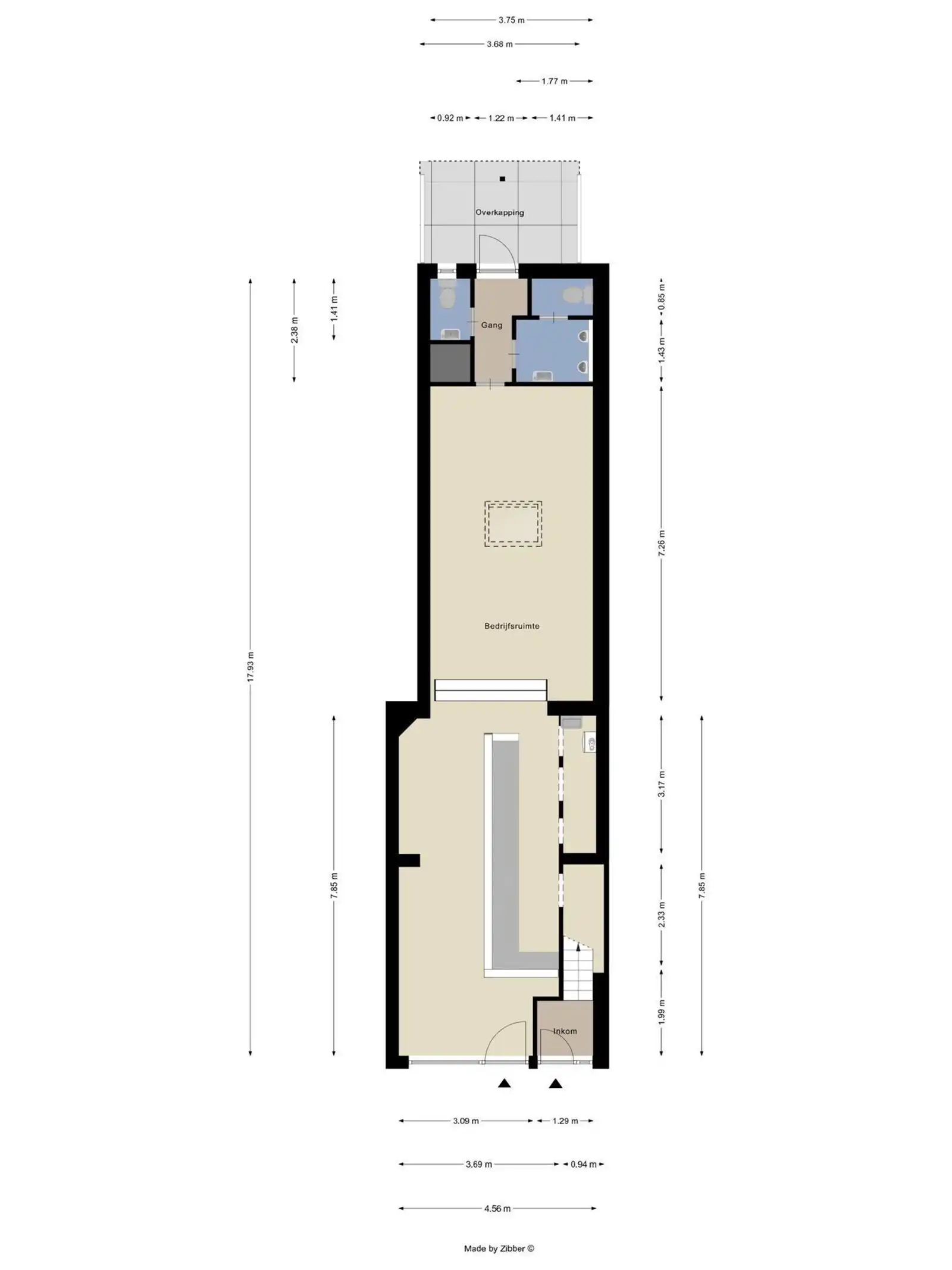 Appartement met handelspand  foto 13