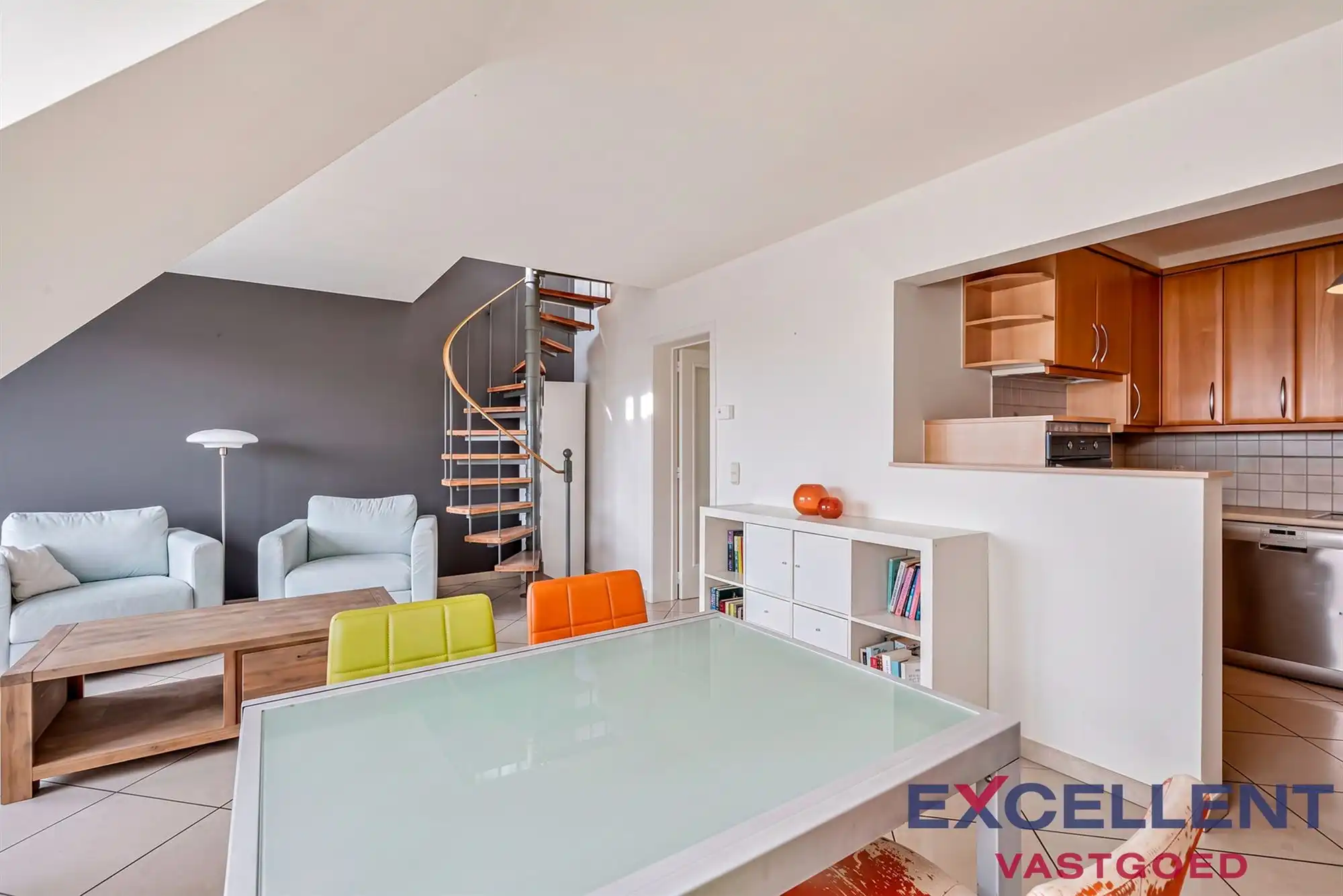 Duplex appartement met prachtig Leiezicht centrum Deinze foto 11