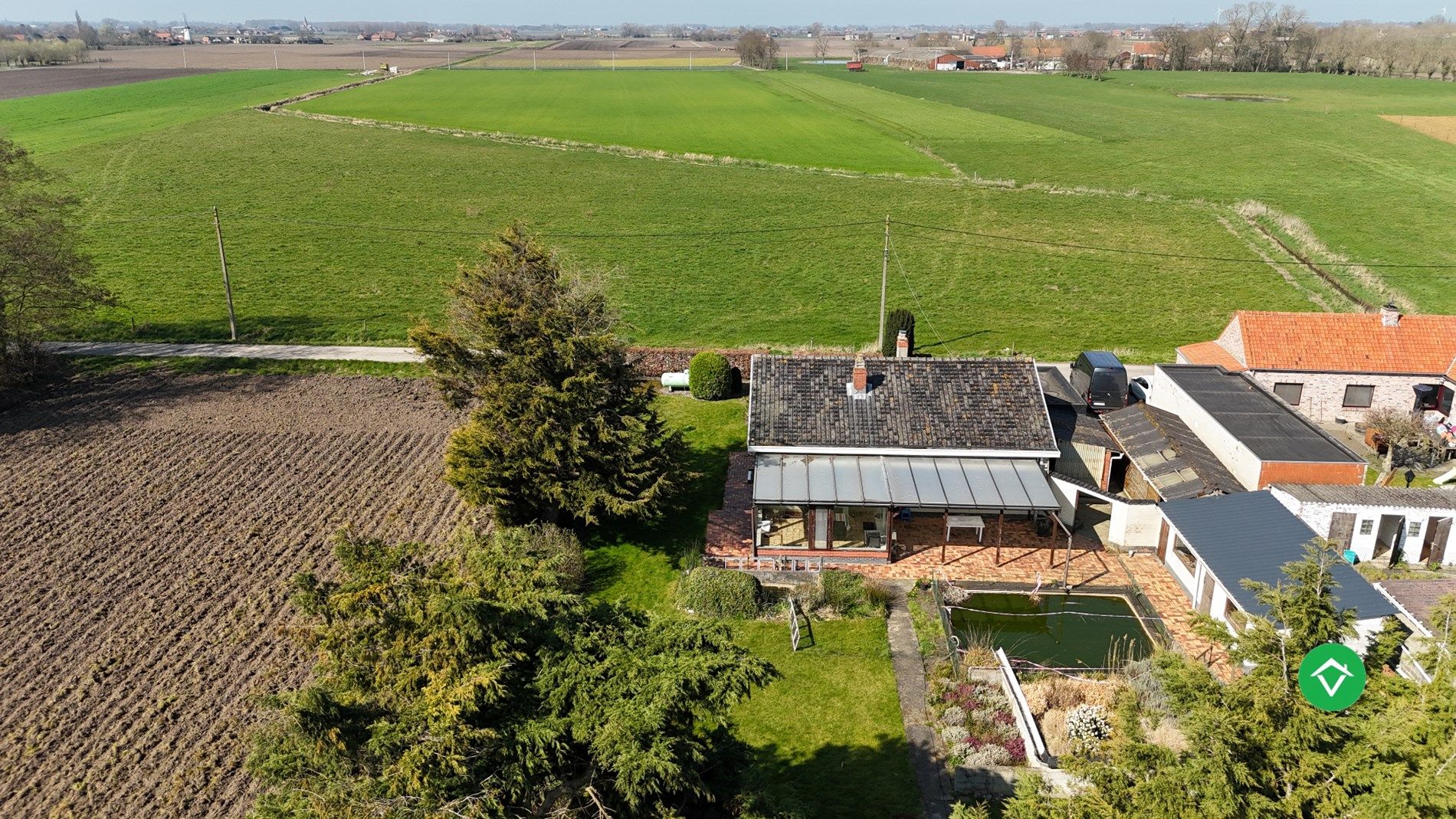 Rustig gelegen open bebouwing met landelijke vergezichten te Koekelare foto 17