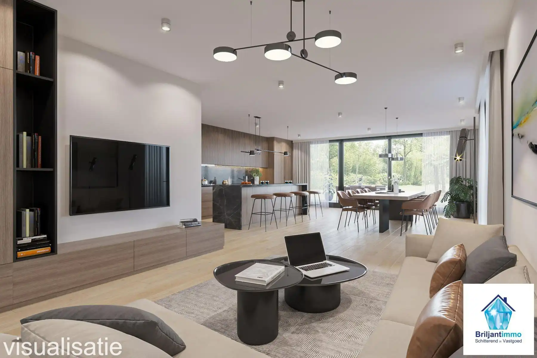 Unieke, ruime penthouse van 144m² met 2 ruime terrassen foto {{pictureIndex}}