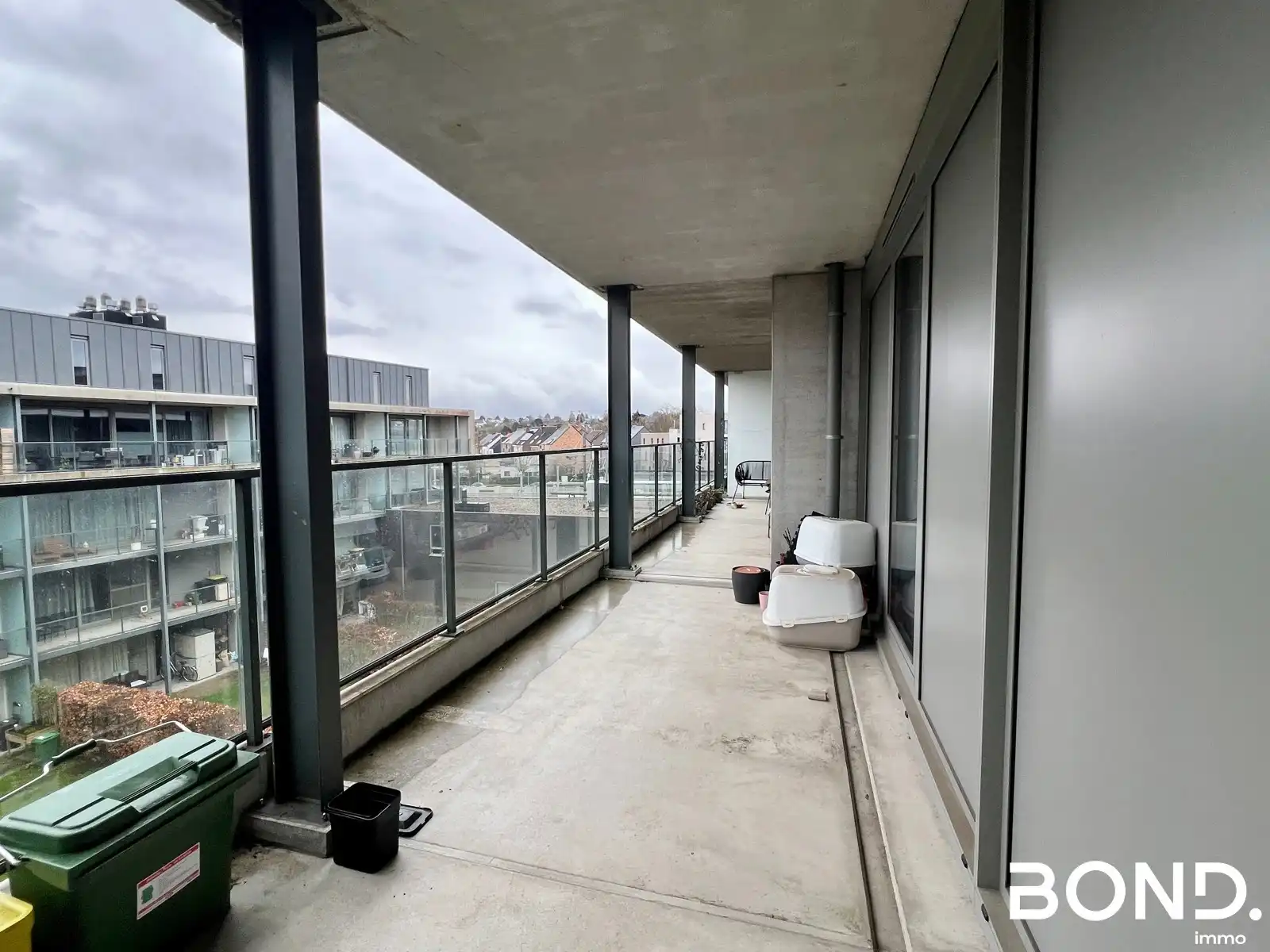 Ruim twee slaapkamer appartement te huur in Herent foto 8