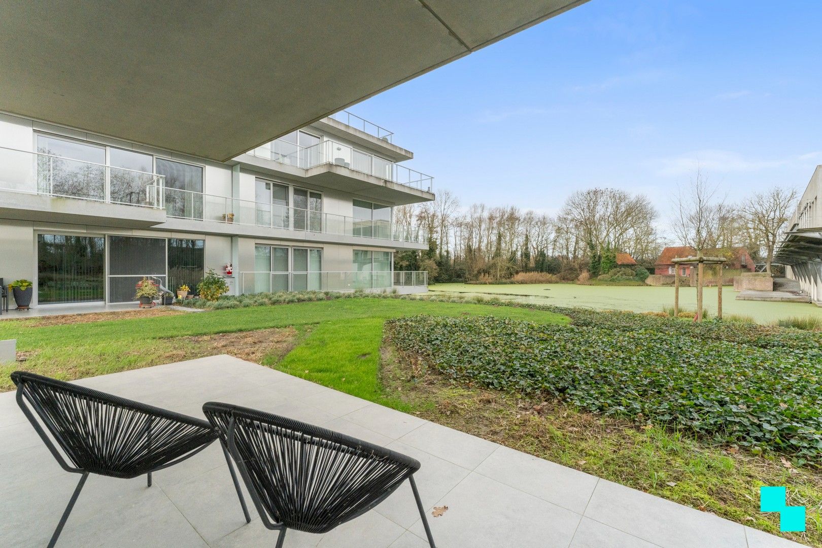 Gelijkvloers appartement in parktuin - Roeselare foto 12