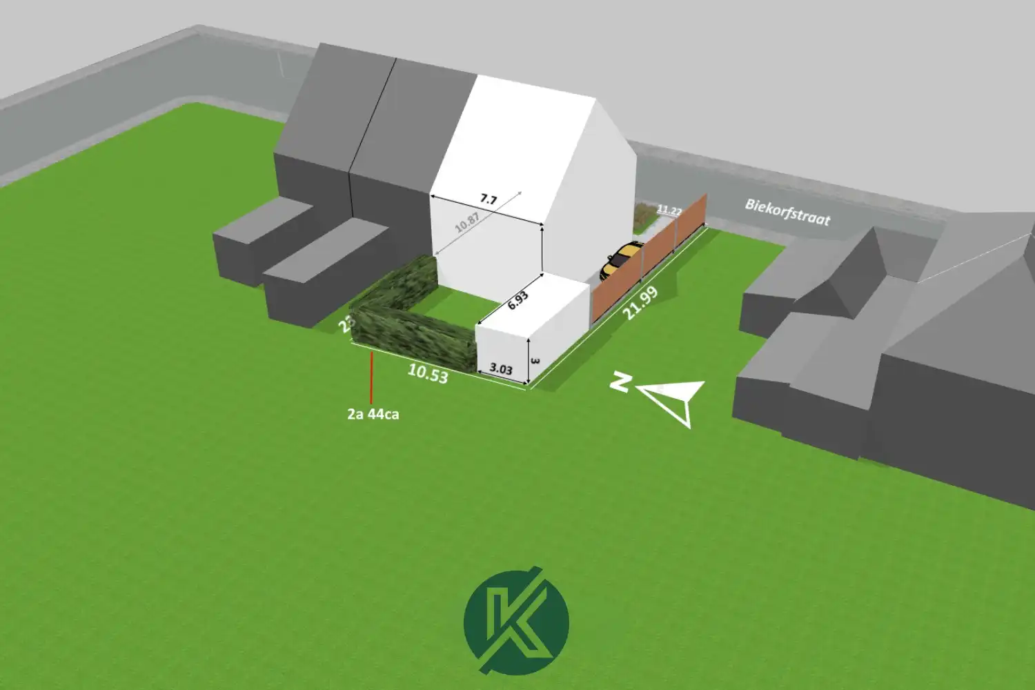 Strategisch gelegen bouwgrond in Aalst foto 5