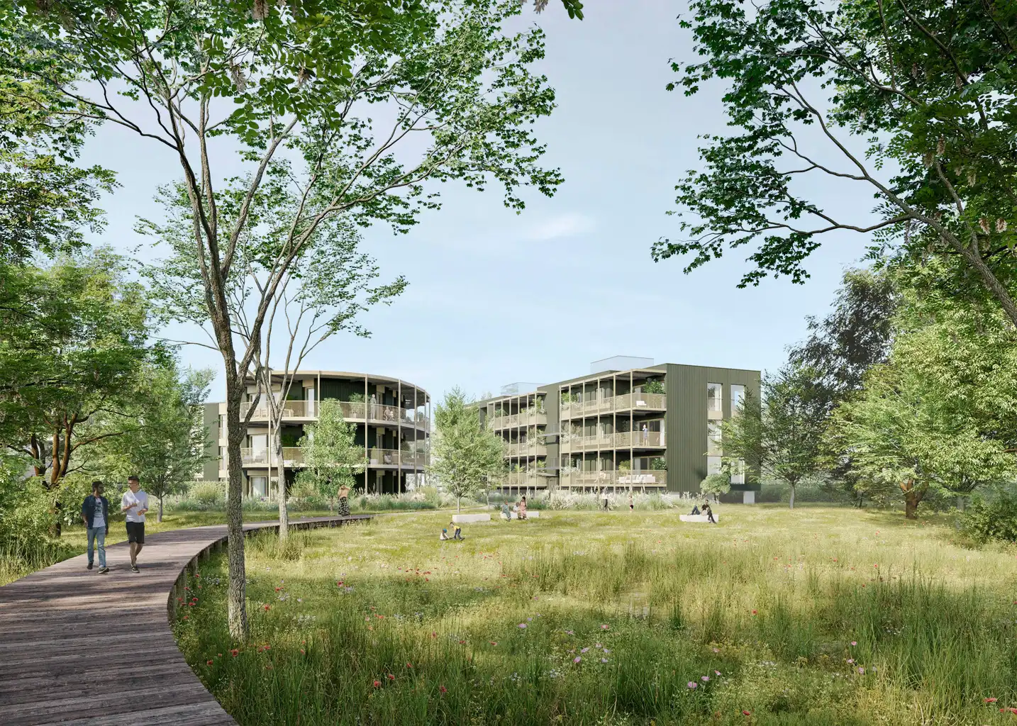 RUIME EN  LUXUEUZE DOORZONAPPARTEMENTEN.   foto 9