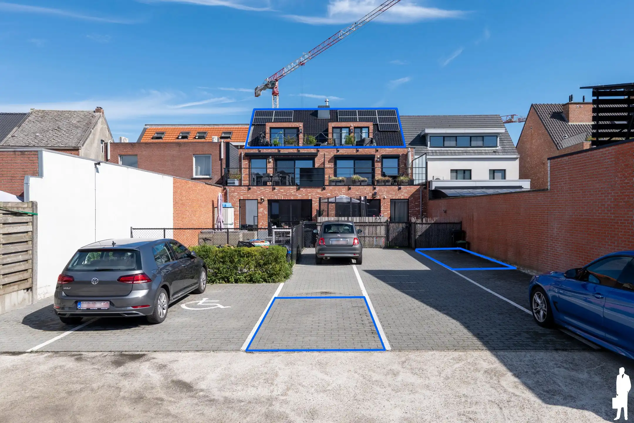 Dakappartement met 2 slaapkamers en ruim terras foto 18