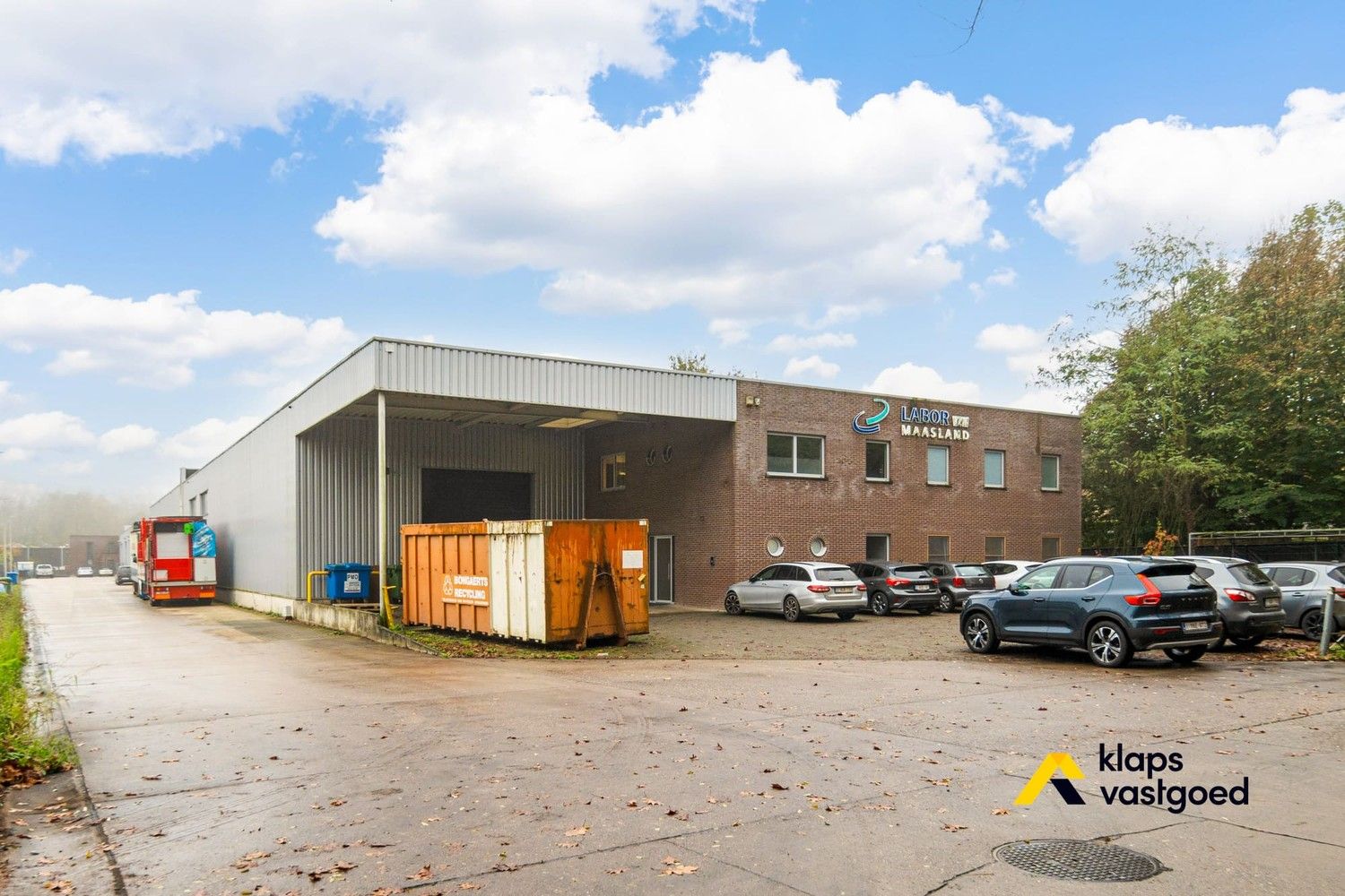 Knappe industriële hal op het bedrijventerrein van Rotem foto 2
