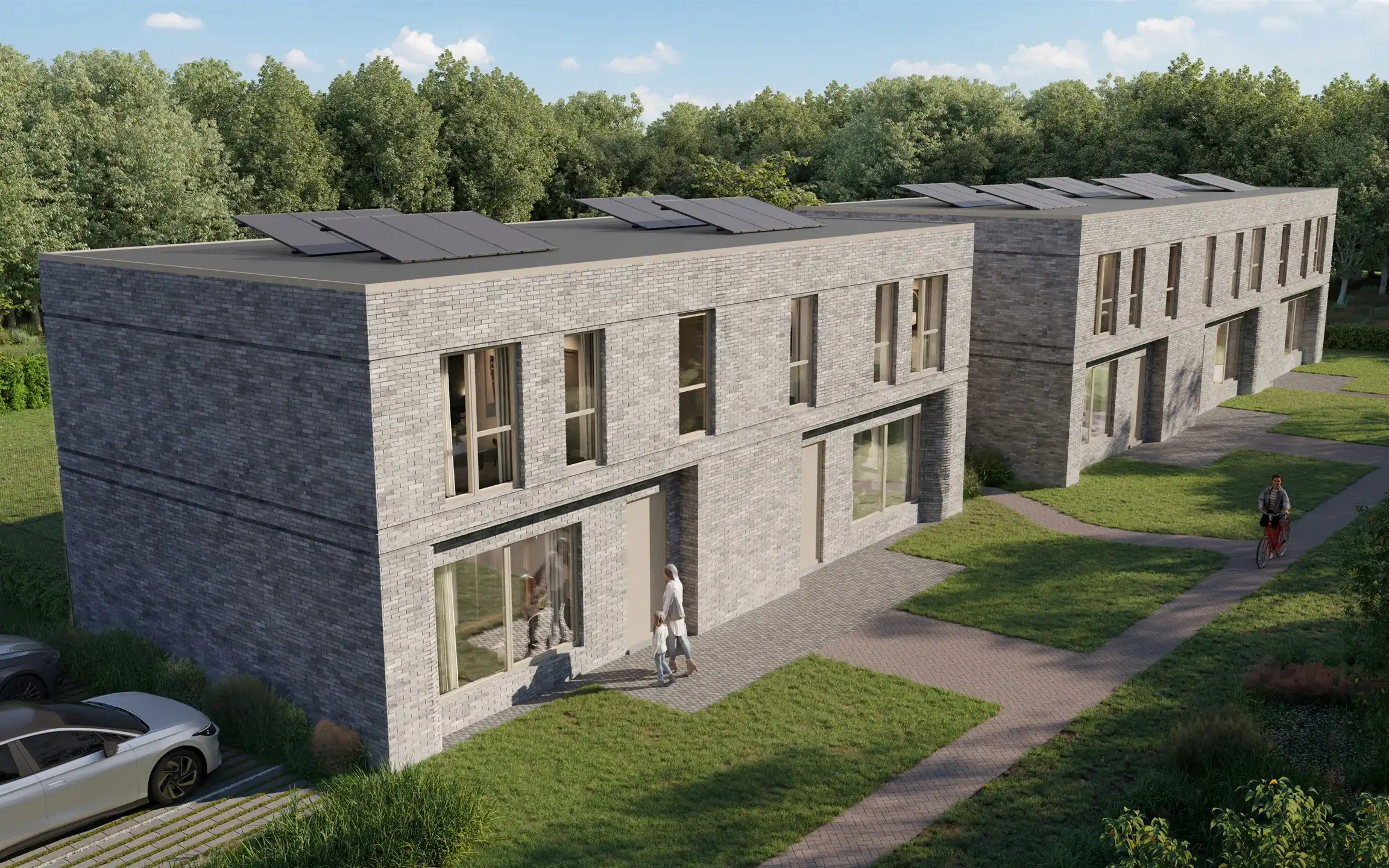 7 energiezuinige nieuwbouwwoningen in het centrum (6 % btw) foto 3