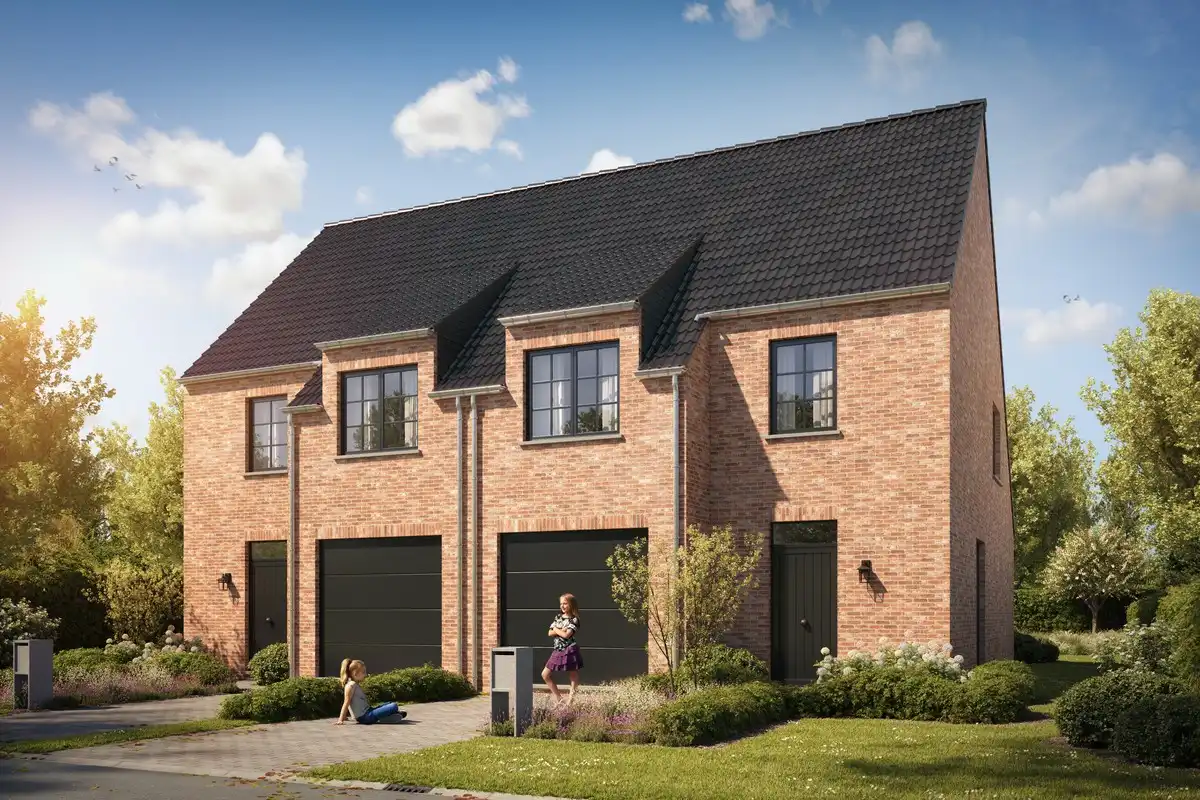 Ruime energiezuinige nieuwbouwwoningen te Tollembeek foto {{pictureIndex}}