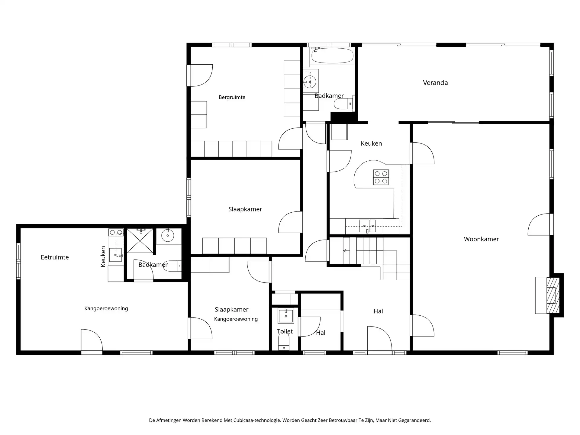 GERENOVEERDE, ENERGIEZUINIGE WONING MET KANGOEROEWONING OP TOPLOCATIE! foto 7