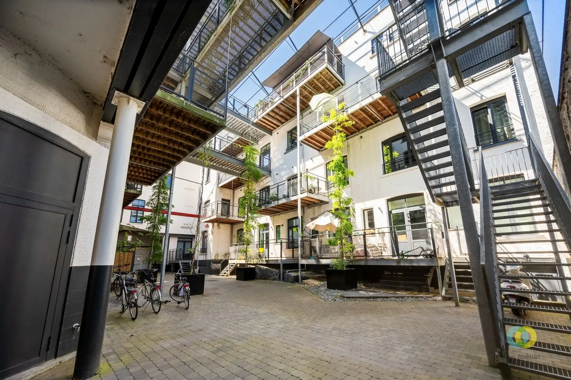Moderne loft in historische site  foto 15